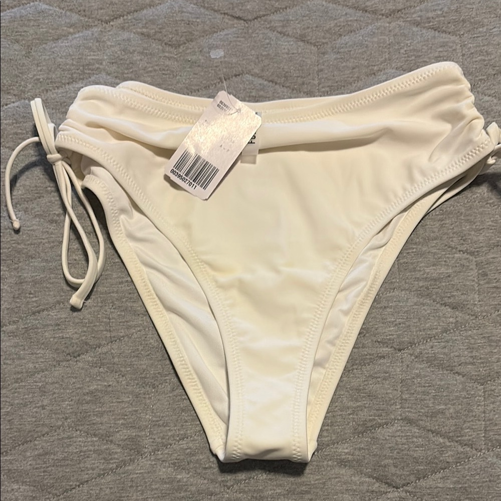 Forever 21 Cream Bikini Bottom